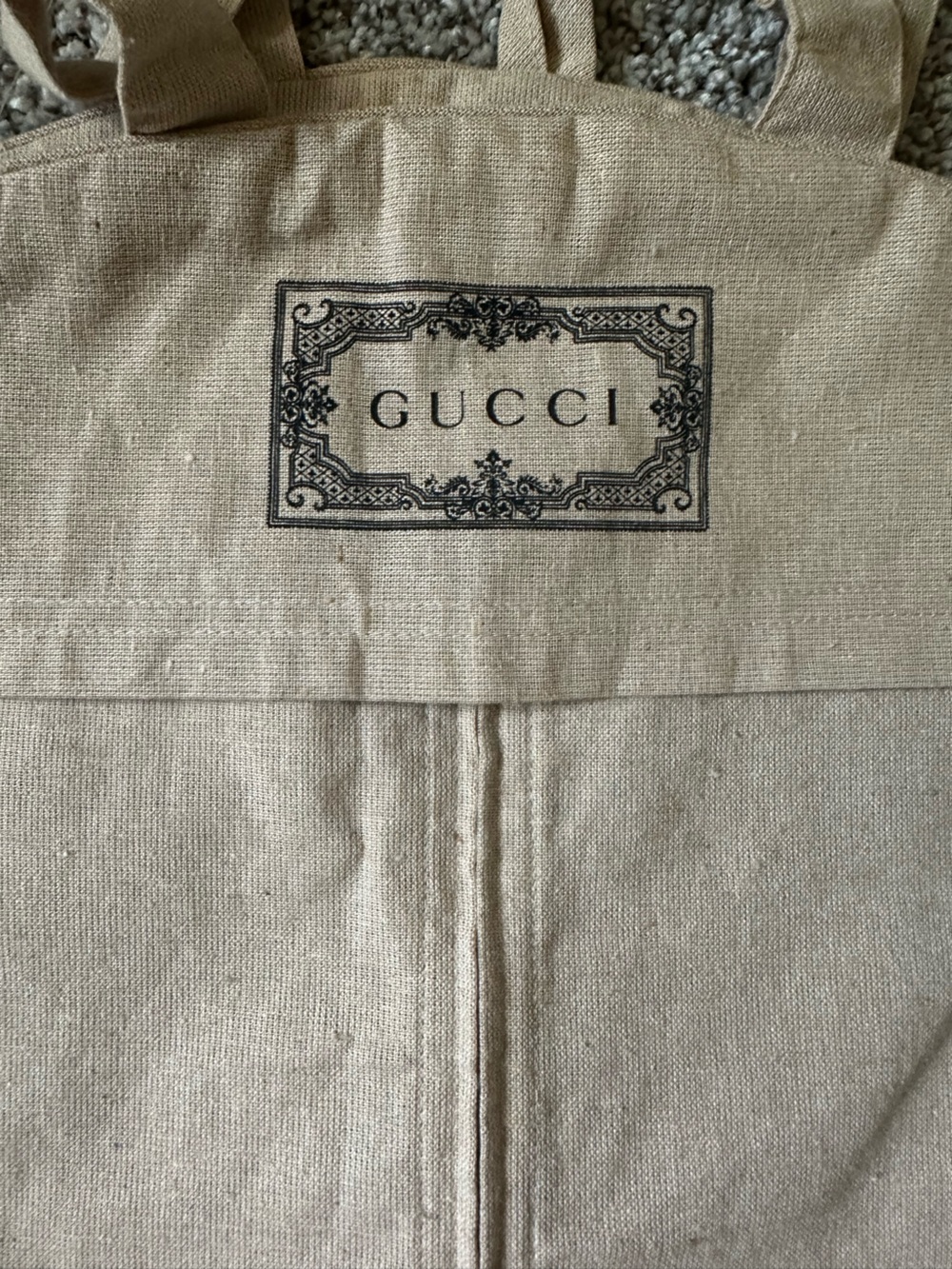 Gucci Beige Canvas Garment Carrier - Picture 8 of 10